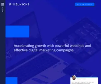 Pixelkicks.co.uk(Pixel Kicks) Screenshot