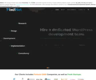 Pixelnet.in(WordPress Theme/Plugin Development Guide and Resources) Screenshot