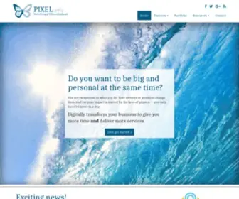Pixelovely.com(PIXELovely Web Design & Development) Screenshot