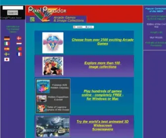 Pixelparadox.com(Handcrafted) Screenshot