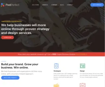 Pixelperfectweb.ca(Pixel Perfect) Screenshot