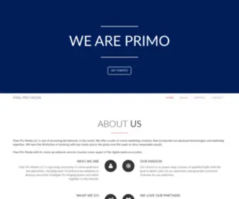 Pixelpromedia.com(Internet Marketing Company) Screenshot