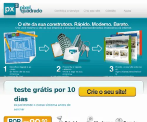 Pixelquadrado.com.br(Pixelquadrado) Screenshot