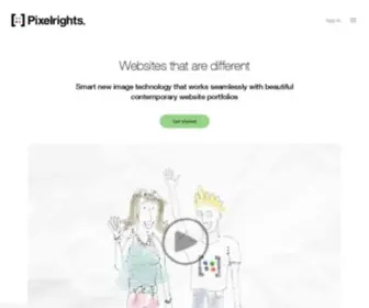 Pixelrights.com(The best photography websites) Screenshot