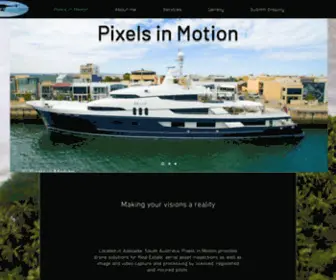 Pixels-IN-Motion.com.au(Drone Photography and Video) Screenshot