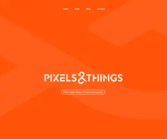 Pixelsandthings.co.uk(Pixels & Things) Screenshot