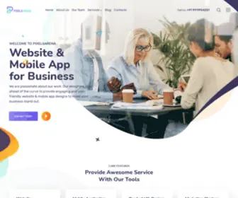 Pixelsarena.com(Website Development & Mobile App Development Company in delhi NCR) Screenshot