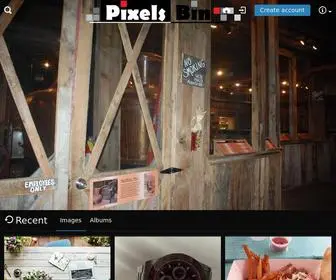 Pixelsbin.com(Image Hosting and Photo Sharing) Screenshot