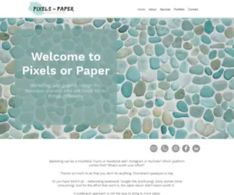 Pixelsorpaper.com.au(Digital Marketing) Screenshot