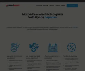 Pixelsport.es(Marcadores electrónicos para deportes) Screenshot