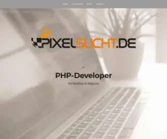 Pixelsucht.de(Freelance PHP) Screenshot
