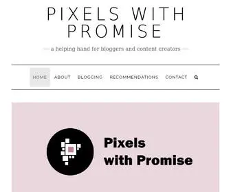 Pixelswithpromise.com(Pixels with Promise) Screenshot