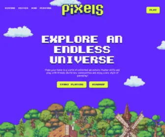 Pixels.xyz(A New Type of Game) Screenshot