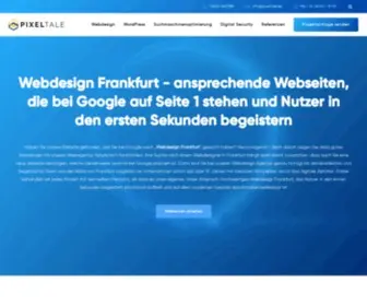 Pixeltale.de(Webdesign Agentur Frankfurt) Screenshot