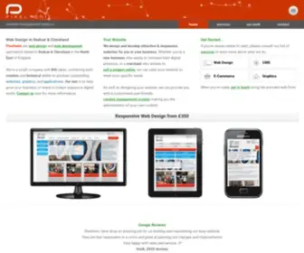 Pixeltonic.com(Web Design in Redcar & Cleveland) Screenshot