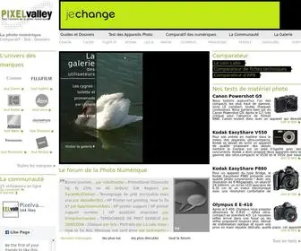 Pixelvalley.com(Appareils Photo numérique) Screenshot