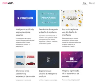 Pixelvivo.es(PIXELVIVO ✌️ Blog) Screenshot