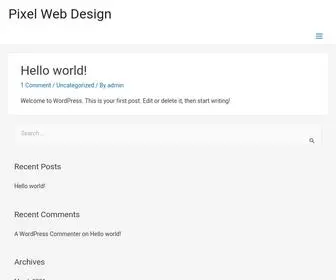 Pixelweb-Design.com(Pixel Web Design) Screenshot