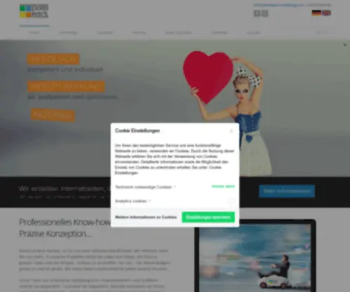 Pixelwerk-Marketing.de(Erstellung von Internetseiten und Webdesign. Wir beraten Sie umfassend) Screenshot