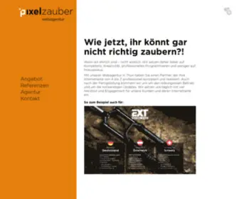 Pixelzauber.ch(Pixelzauber GmbH) Screenshot
