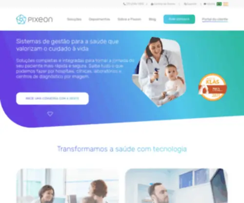 Pixeon.com.br(Gestão) Screenshot