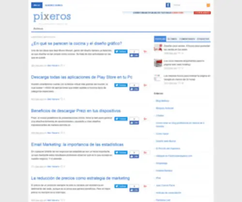 Pixeros.com(Blog) Screenshot