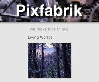 Pixfabrik.com(Web development) Screenshot