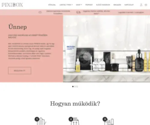 Pixibox.hu(Pixibox) Screenshot