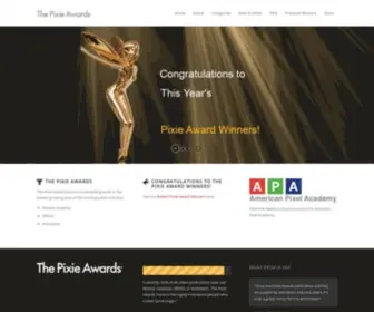 Pixieawards.com(Pixie Awards) Screenshot