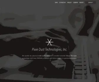 Pixiedusttech.com(ピクシーダストテクノロジーズ株式会社 人類と計算機) Screenshot