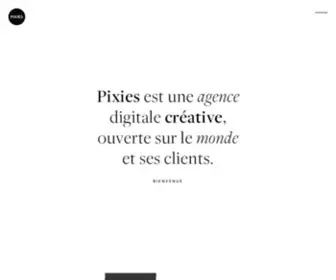 Pixies-Agency.fr(Agence web) Screenshot