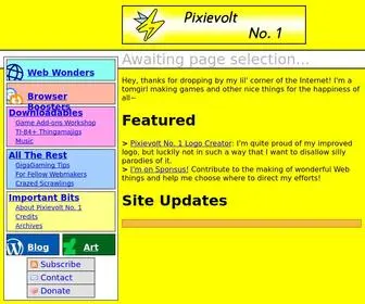 Pixievoltno1.com(Pixievolt No) Screenshot