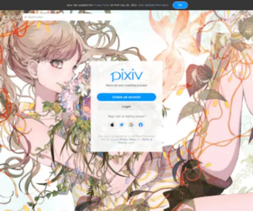 Pixiv.net Screenshot