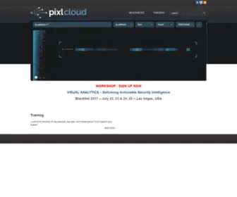 Pixlcloud.com(Big data) Screenshot