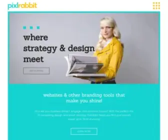 Pixlrabbit.com(Web design atlanta) Screenshot