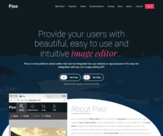 Pixoeditor.com(Image editor and image editing api for your app) Screenshot