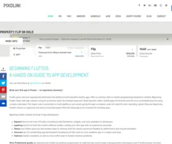 Pixolini.com(Property Flip or Hold for Real Estate Investors) Screenshot