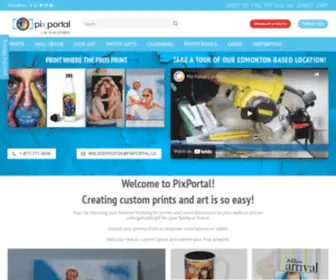 Pixportal.ca(Home) Screenshot