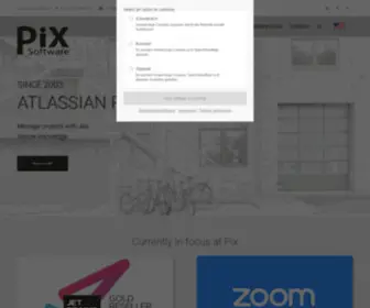 Pixsoftware.de(Ihr Atlassian Partner seit 2003) Screenshot