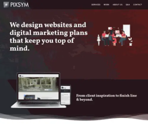 Pixsym.com(Advanced Digital Marketing & Lead Generation) Screenshot