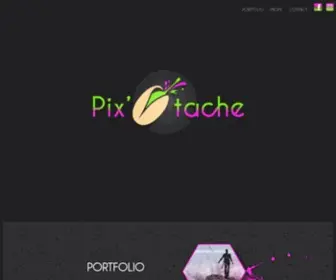 Pixtache.fr(Infographie et webdesign) Screenshot