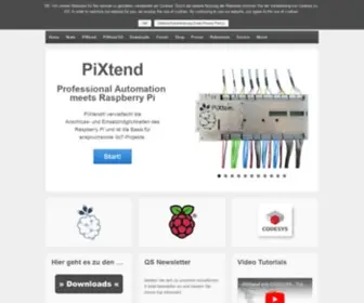 Pixtend.de(PiXtend®) Screenshot