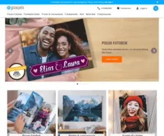 Pixum.se(Skapa personliga fotoprodukter smidigt online) Screenshot