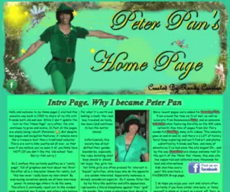 Pixyland.org(Peter Pan's) Screenshot