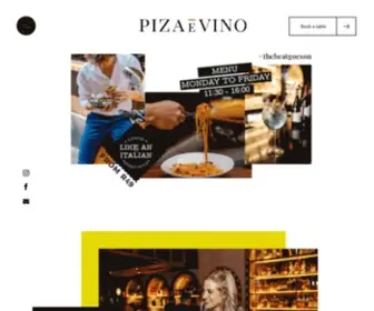 Pizaevino.co.za(Italian food) Screenshot