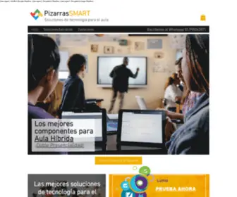 Pizarrassmart.com(Soluciones tecnológicas para educación) Screenshot