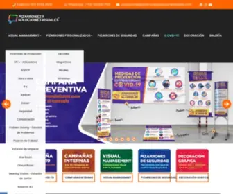 Pizarronesysolucionesvisuales.com(Pizarrones) Screenshot