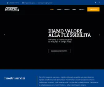 Pizetaexpress.it(Pizeta Express Trasporti) Screenshot