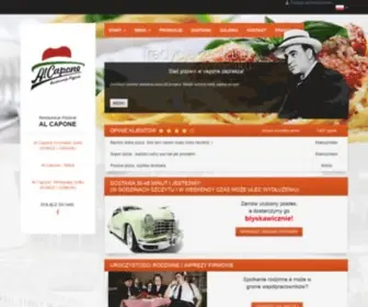 Pizza-Alcapone.pl(Pizza Poznań) Screenshot