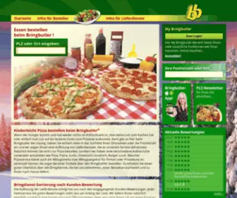 Pizza-Bitte.de(Lieferservice-Auswahl Â Bringbutler®) Screenshot